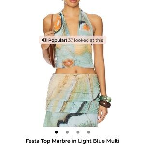 Fener’s halter and skirt set